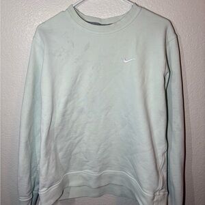 Nike Light Gray Crewneck Sweater